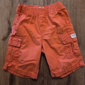 Children's Place Orange Cargo Shorts for Boys